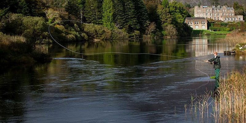 Fishing on the River in Ballynahinch